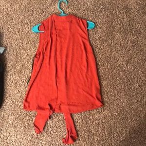 Halter top flowy shirt